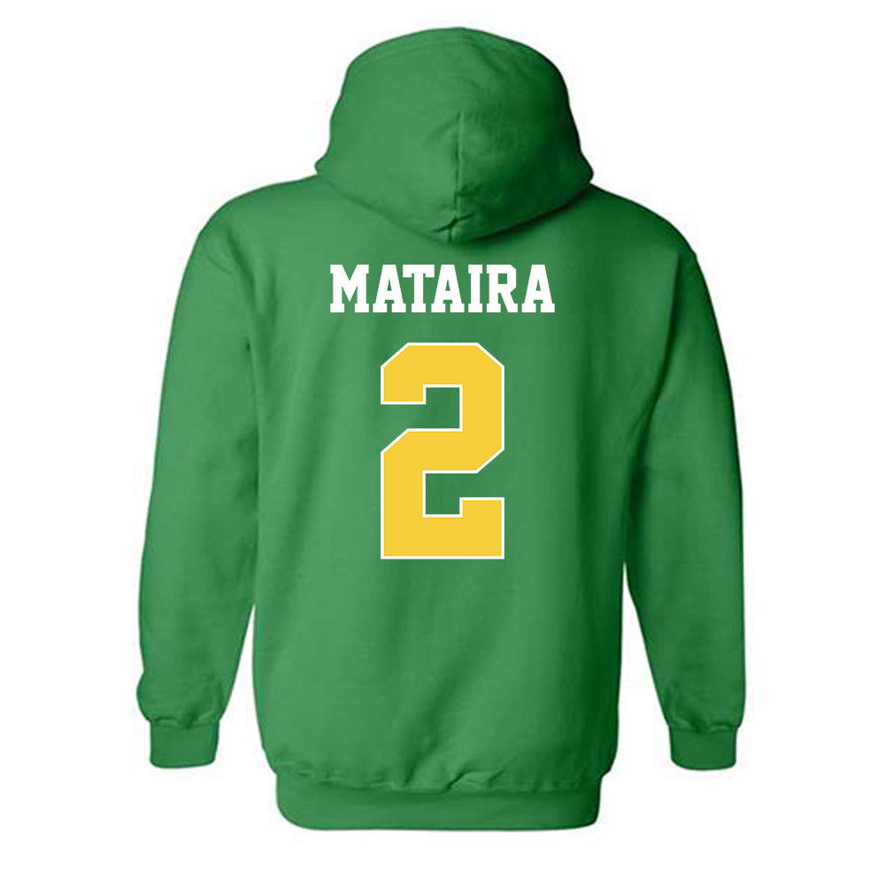 Norfolk State - NCAA Women's Volleyball : Jasmine Mataira - Classic Shersey Hooded Sweatshirt-1