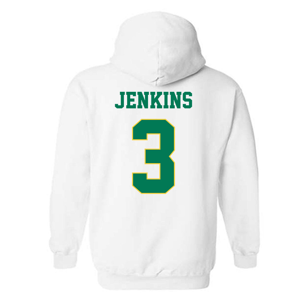 Norfolk State - NCAA Men's Basketball : Mykel Jenkins - Classic Shersey Hooded Sweatshirt-1