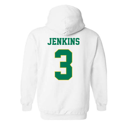 Norfolk State - NCAA Men's Basketball : Mykel Jenkins - Classic Shersey Hooded Sweatshirt-1
