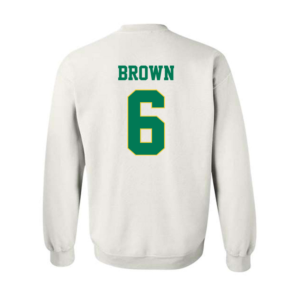 Norfolk State - NCAA Football : Jihad Brown - Classic Shersey Crewneck Sweatshirt-1
