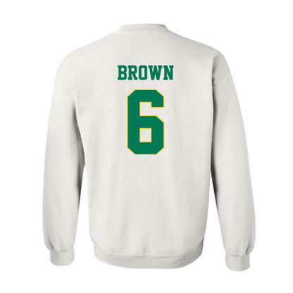 Norfolk State - NCAA Football : Jihad Brown - Classic Shersey Crewneck Sweatshirt-1