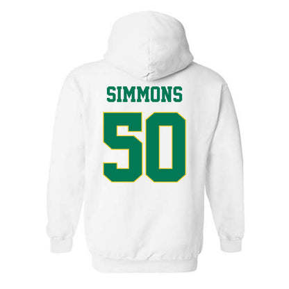 Norfolk State - NCAA Football : Damarion Simmons - Classic Shersey Hooded Sweatshirt-1