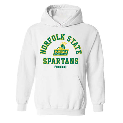 Norfolk State - NCAA Football : Samuel Egharevba - Classic Shersey Hooded Sweatshirt-0