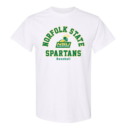 Norfolk State - NCAA Baseball : Emmett Jefferson - Classic Shersey T-Shirt-0