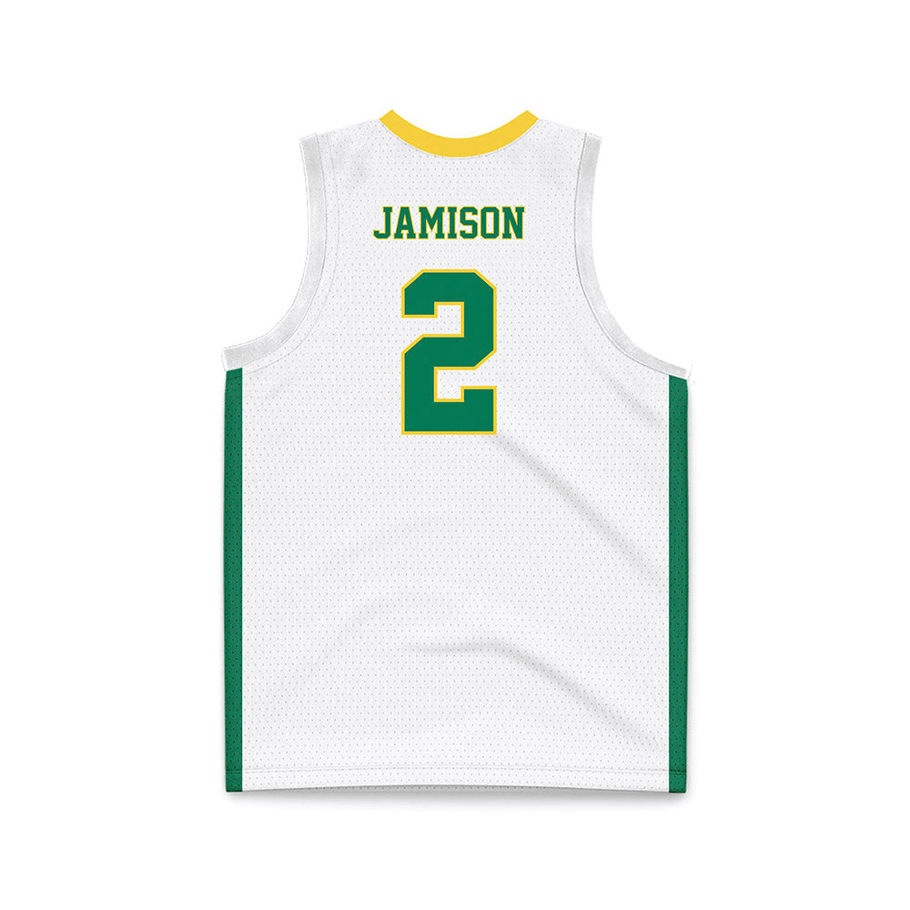 Norfolk State - NCAA Men's Basketball : Elijah Jamison - Basketball Jersey-1