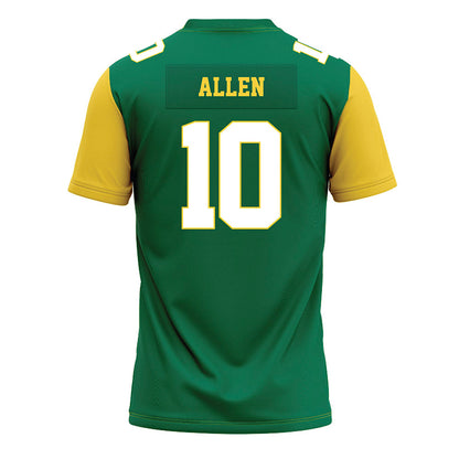 Norfolk State - NCAA Football : Daizon Allen - Green Jersey-1