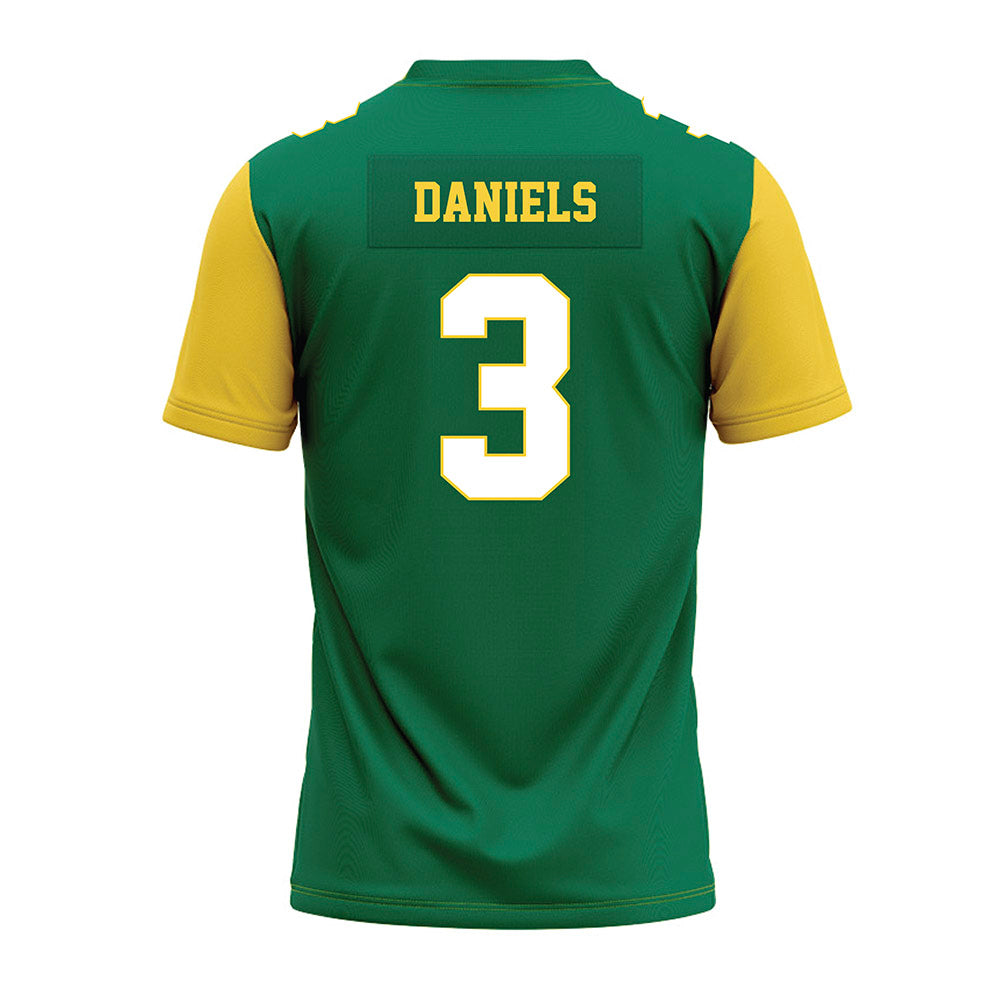 Norfolk State - NCAA Football : Jalyn Daniels - Green Premium Football Jersey-1