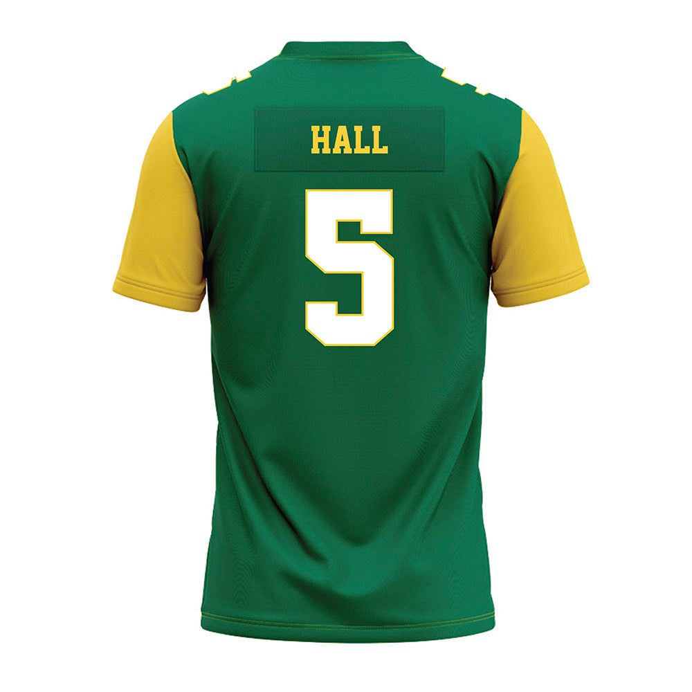 Norfolk State - NCAA Football : Stephon Hall - Green Premium Football Jersey-1