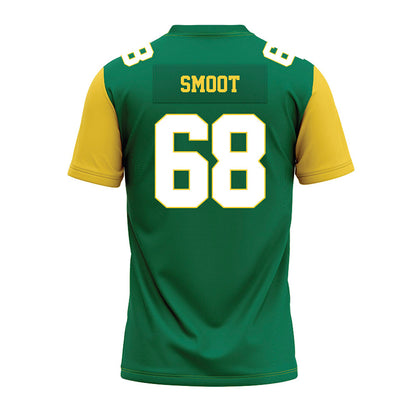 Norfolk State - NCAA Football : Jack Smoot - Green Premium Football Jersey-1