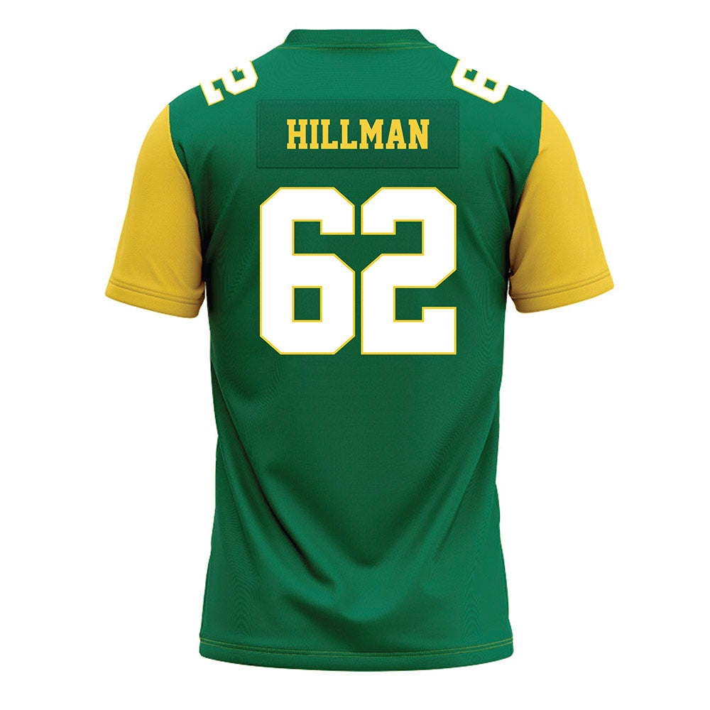 Norfolk State - NCAA Football : Kayden Hillman - Green Jersey-1