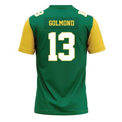 Norfolk State - NCAA Football : DaJean Golmond - Green Jersey-1