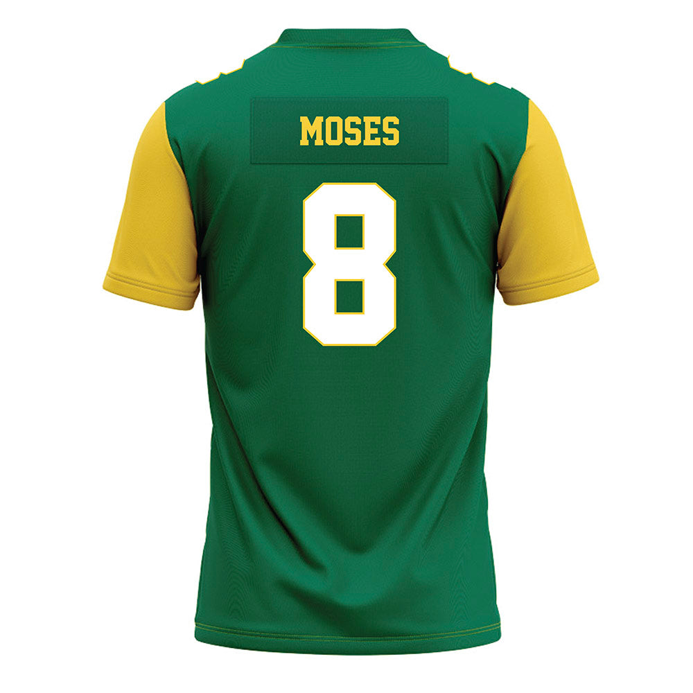 Norfolk State - NCAA Football : Malik Moses - Green Jersey-1