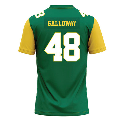 Norfolk State - NCAA Football : Jason Galloway - Green Jersey-1