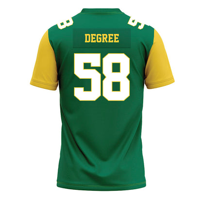 Norfolk State - NCAA Football : Jaybran Degree - Green Jersey-1