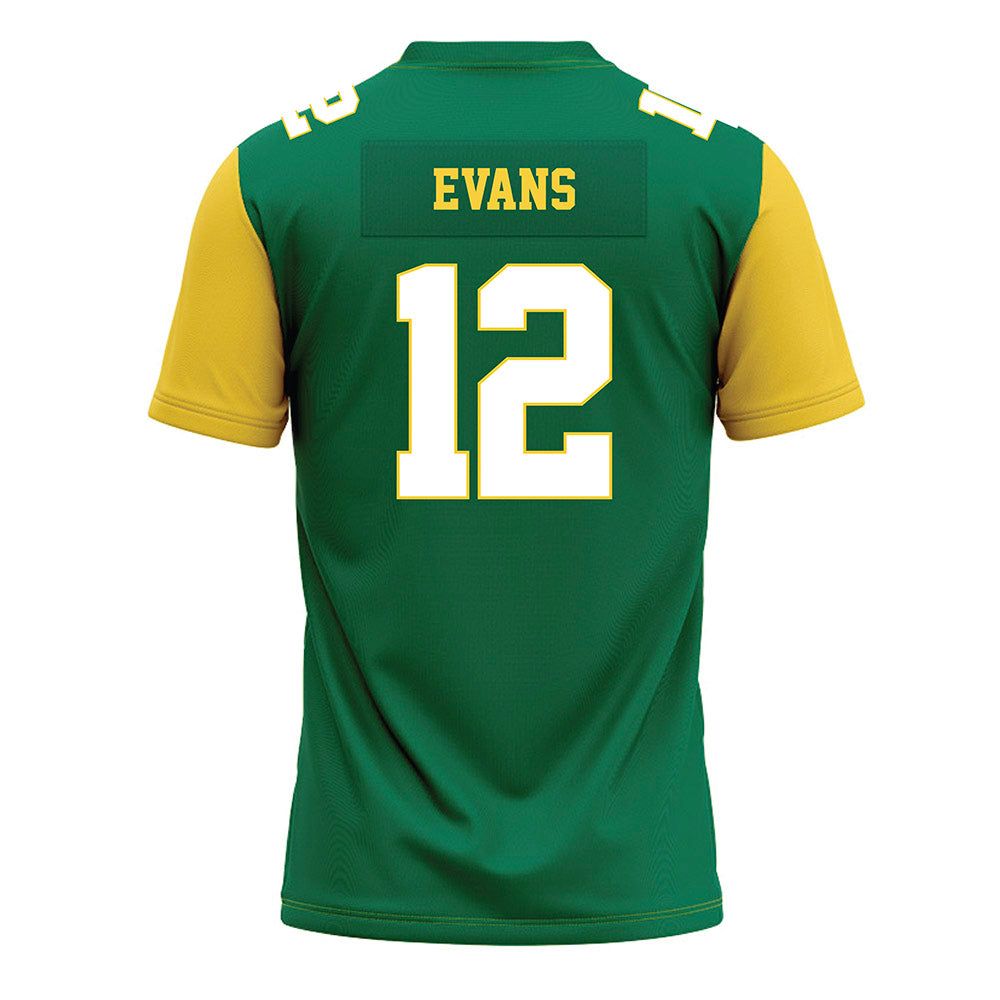 Norfolk State - NCAA Football : Aaron Evans - Green Jersey-1