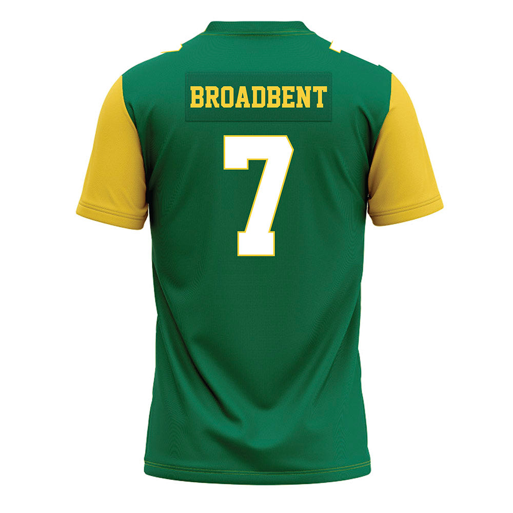 Norfolk State - NCAA Football : Kaleb Broadbent - Green Jersey-1