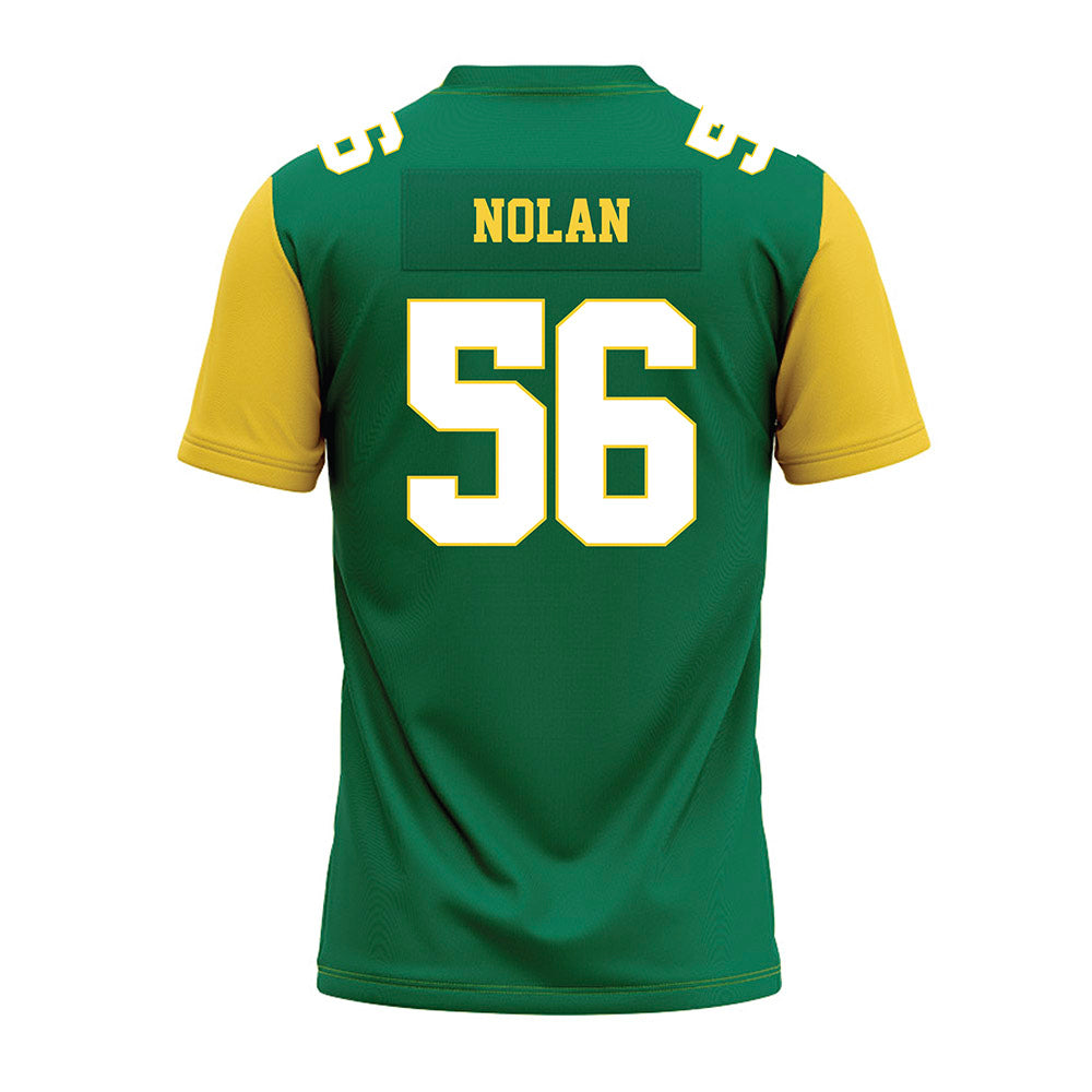 Norfolk State - NCAA Football : Ryan Nolan - Green Premium Football Jersey-1