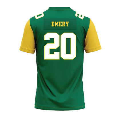 Norfolk State - NCAA Football : Iziah Emery - Green Premium Football Jersey-1
