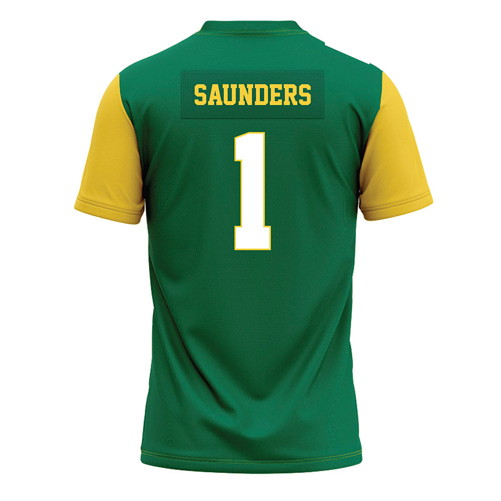 Norfolk State - NCAA Football : Jordan Saunders - Green Jersey-1