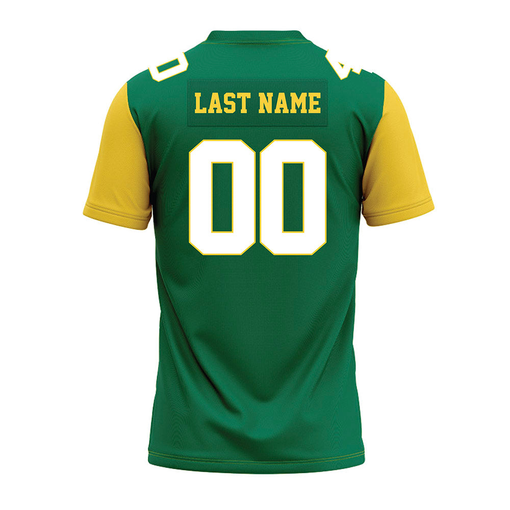 Norfolk State - NCAA Football : Devin Jordan - Green Premium Football Jersey-1