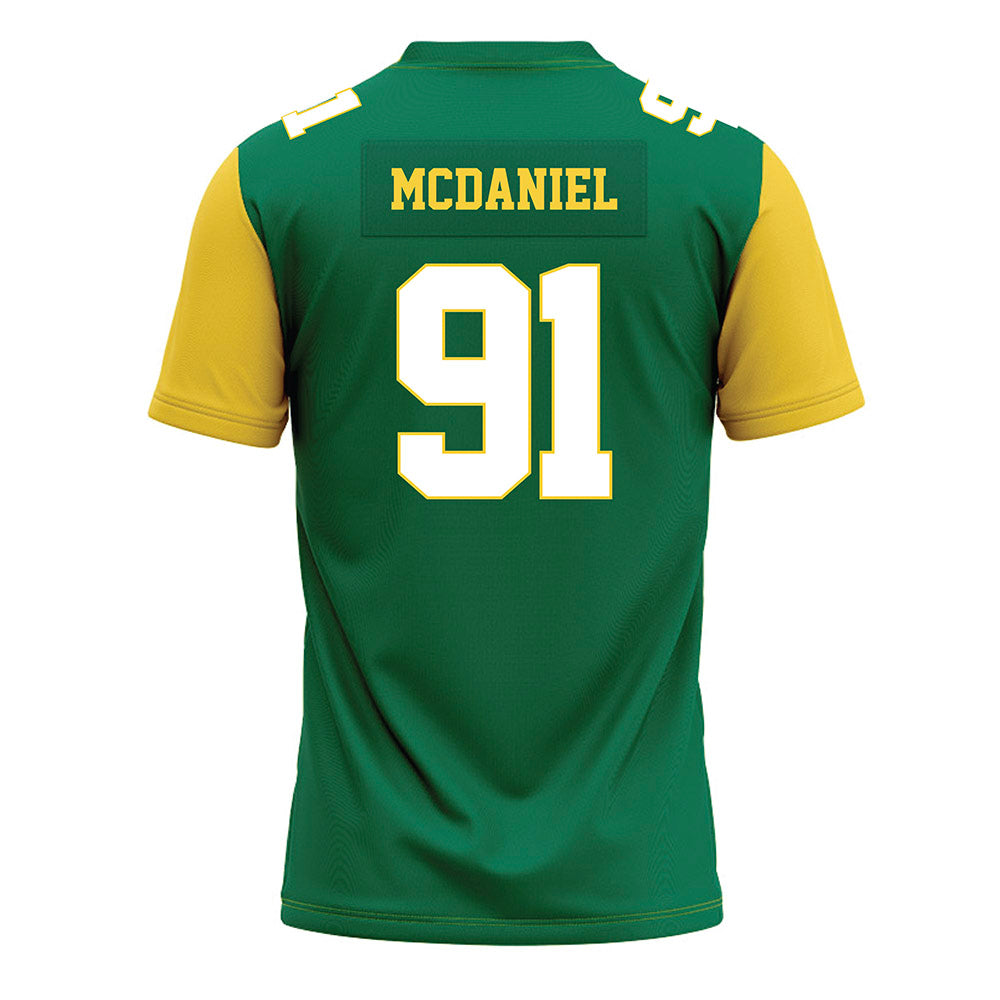 Norfolk State - NCAA Football : Aaron McDaniel - Green Jersey-1