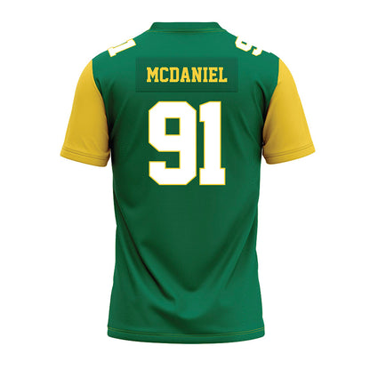 Norfolk State - NCAA Football : Aaron McDaniel - Green Premium Football Jersey-1