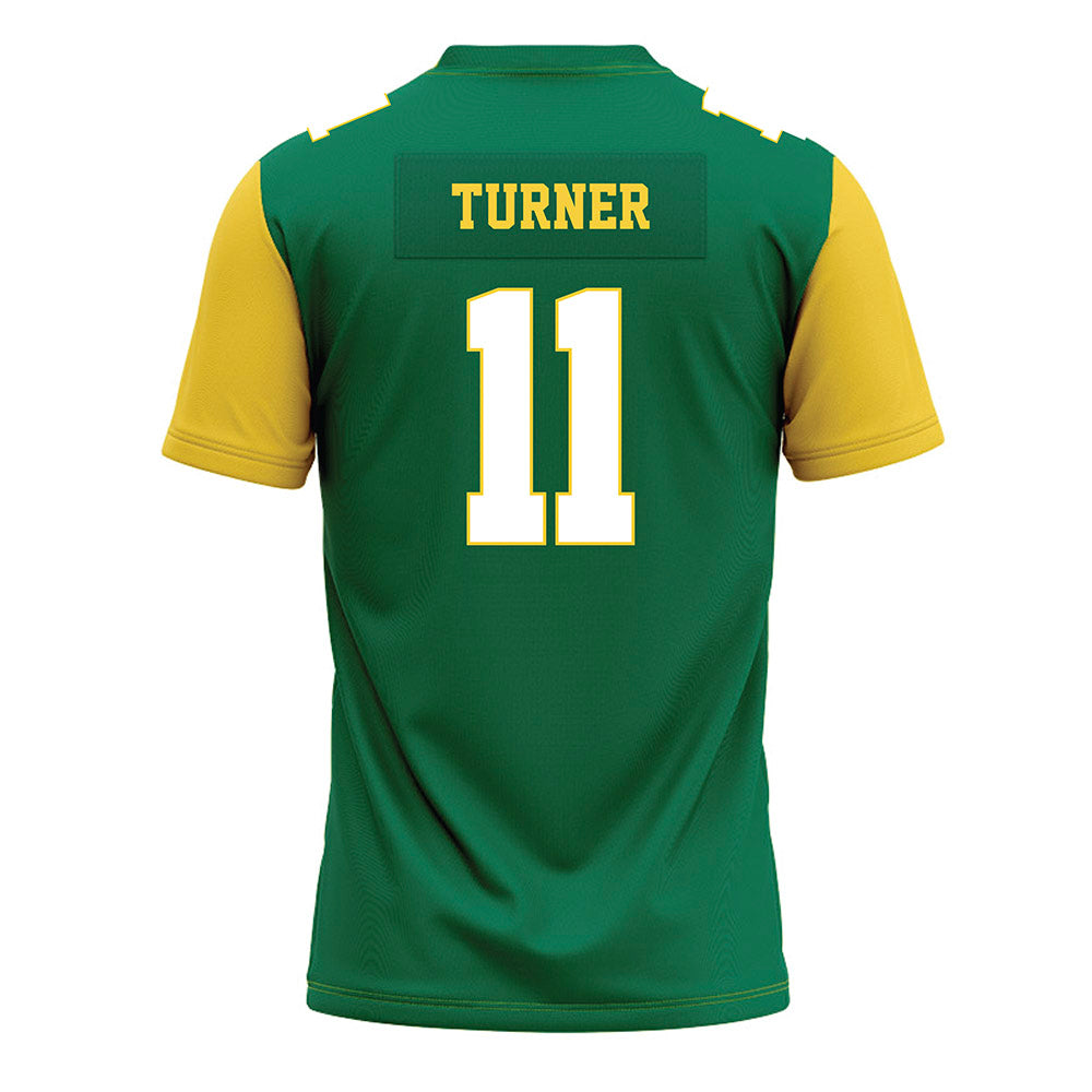 Norfolk State - NCAA Football : Caleb Turner - Green Jersey-1