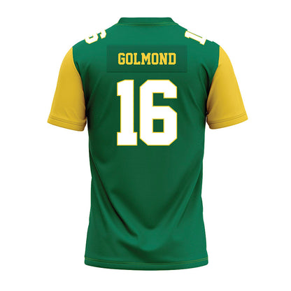 Norfolk State - NCAA Football : DaSean Golmond - Green Premium Football Jersey-1