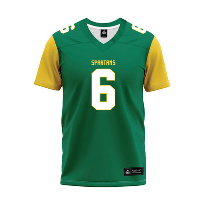 Norfolk State - NCAA Football : Keontae Diggs - Green Jersey-0