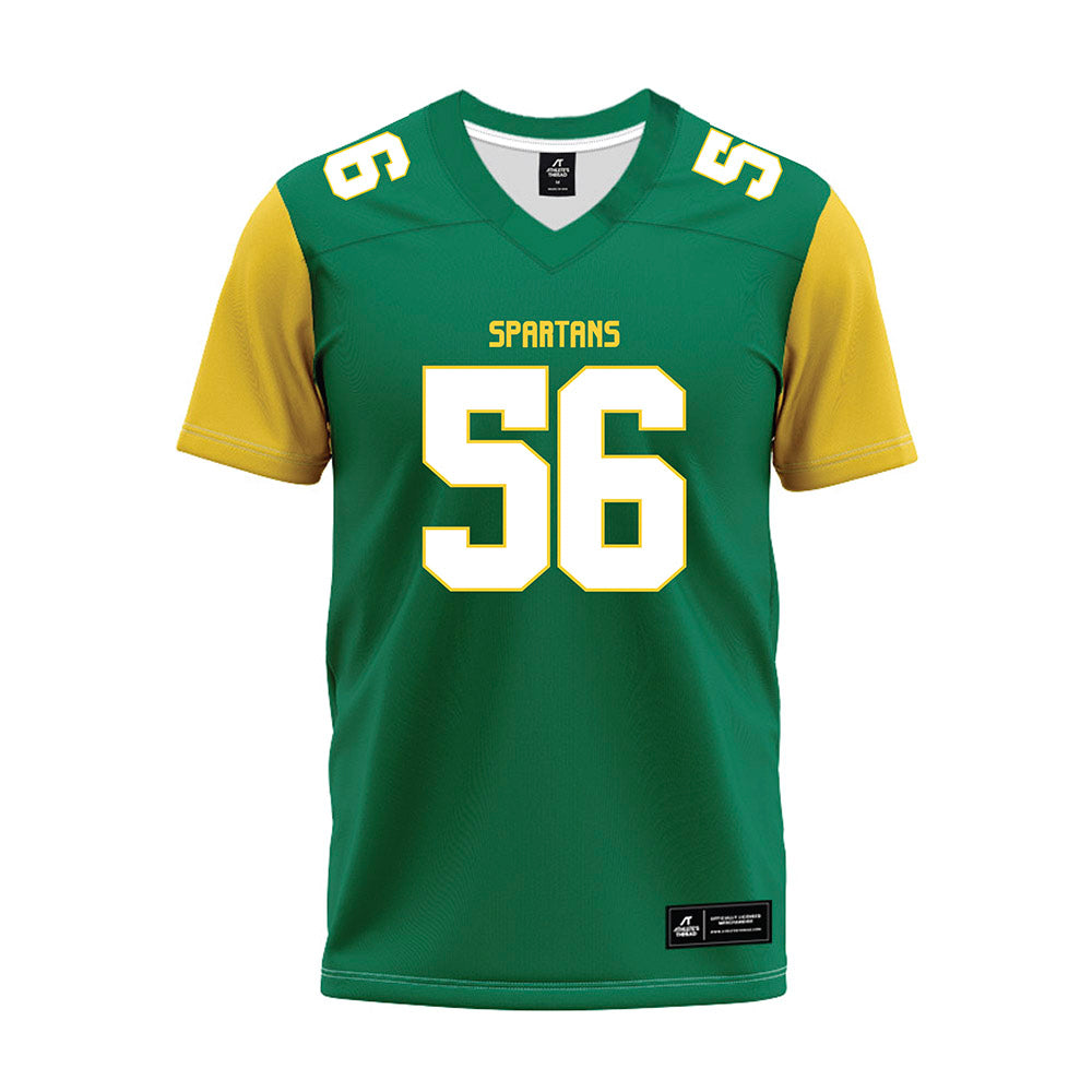 Norfolk State - NCAA Football : Ryan Nolan - Green Premium Football Jersey-0