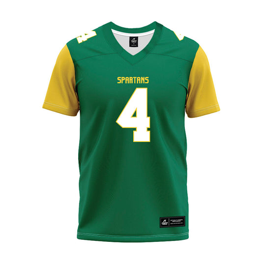 Norfolk State - NCAA Football : Kahleef Jimmison - Green Premium Football Jersey-0