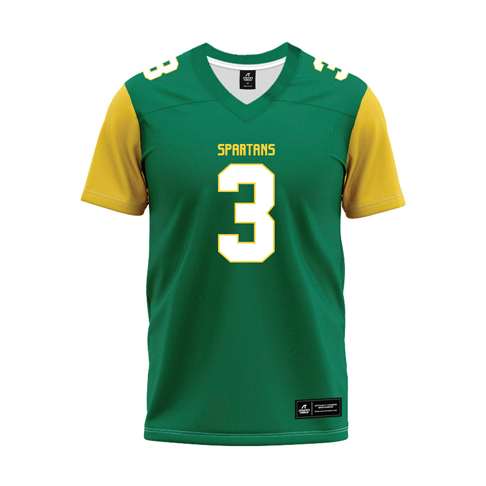 Norfolk State - NCAA Football : Jalyn Daniels - Green Jersey-0
