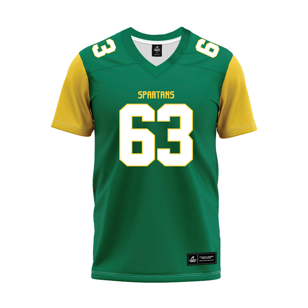 Norfolk State - NCAA Football : Jaylen Hillman - Green Jersey-0