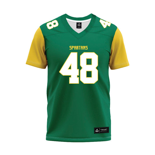 Norfolk State - NCAA Football : Jason Galloway - Green Jersey-0