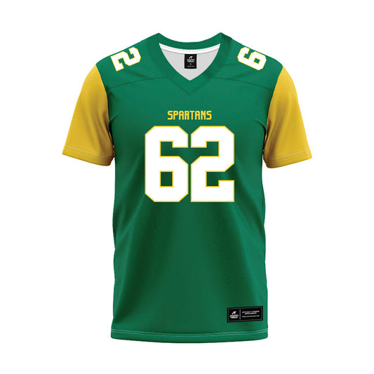 Norfolk State - NCAA Football : Kayden Hillman - Green Jersey-0