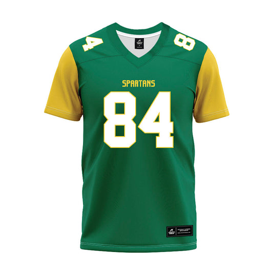 Norfolk State - NCAA Football : Benjamin Hayes - Green Premium Football Jersey-0