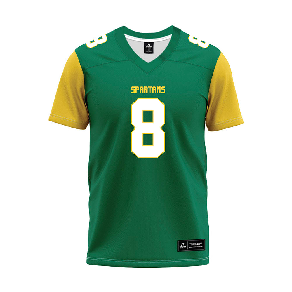 Norfolk State - NCAA Football : Malik Moses - Green Jersey-0