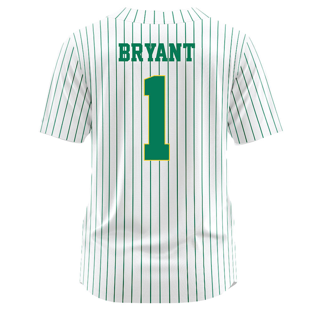 Norfolk State - NCAA Softball : Kailey Bryant - Pinstripe White Jersey-1