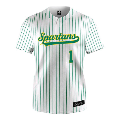Norfolk State - NCAA Softball : Kailey Bryant - Pinstripe White Jersey-0