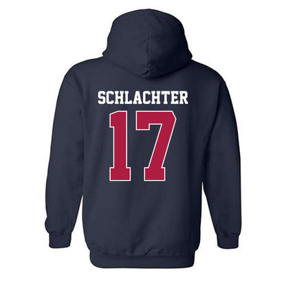 Detroit Mercy - NCAA Softball : Hannah Schlachter - Classic Shersey Hooded Sweatshirt-1