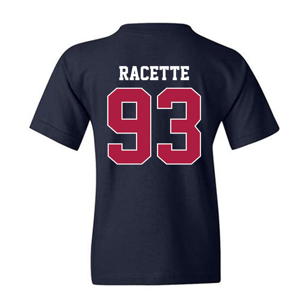 Detroit Mercy - NCAA Men's Lacrosse : Whales Racette - Classic Shersey Youth T-Shirt-1