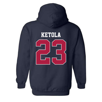 Detroit Mercy - NCAA Softball : Wendy Ketola - Classic Shersey Hooded Sweatshirt-1