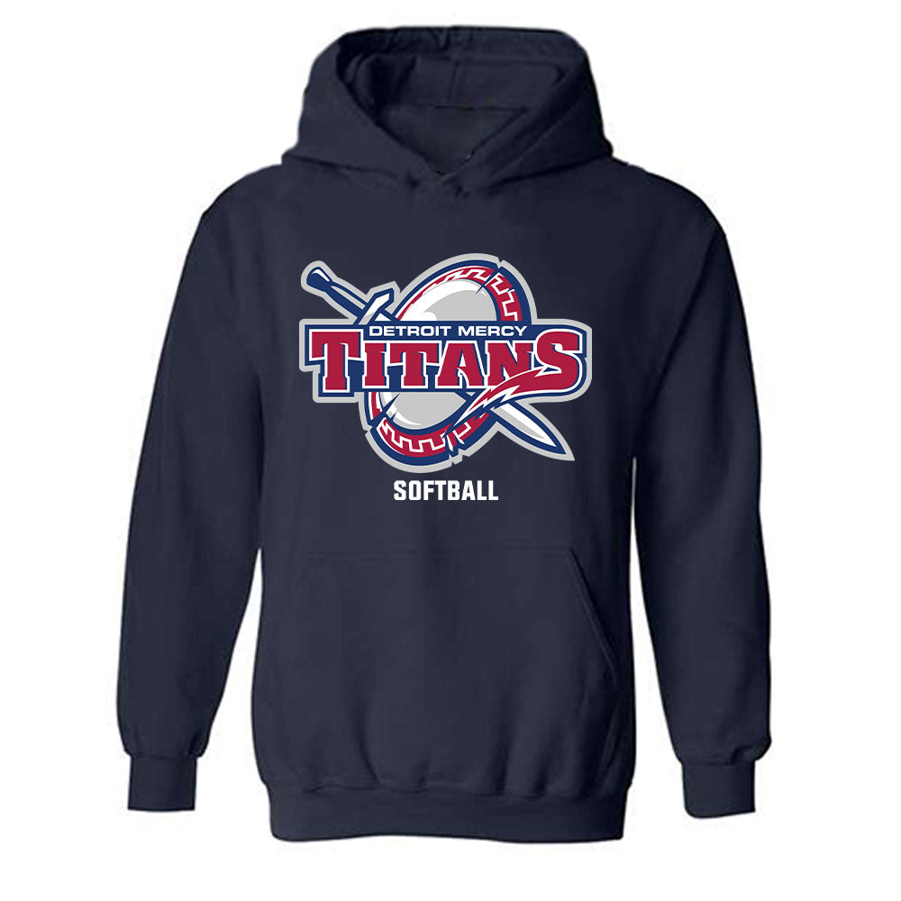 Detroit Mercy - NCAA Softball : Alyssa Strohl - Classic Shersey Hooded Sweatshirt-0