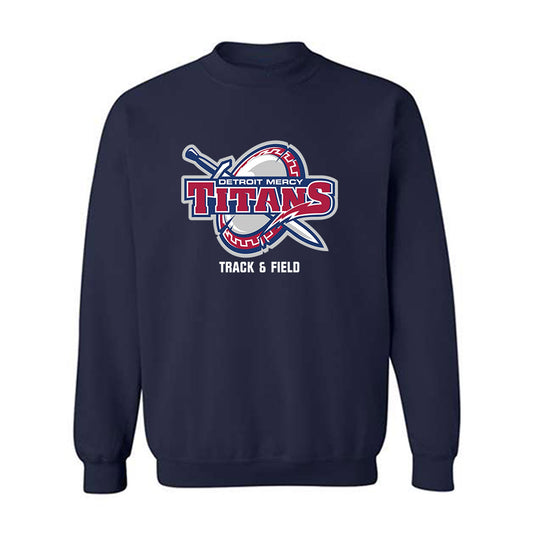 Detroit Mercy - NCAA Men's Track & Field : Avan Hinkle - Classic Shersey Crewneck Sweatshirt-0