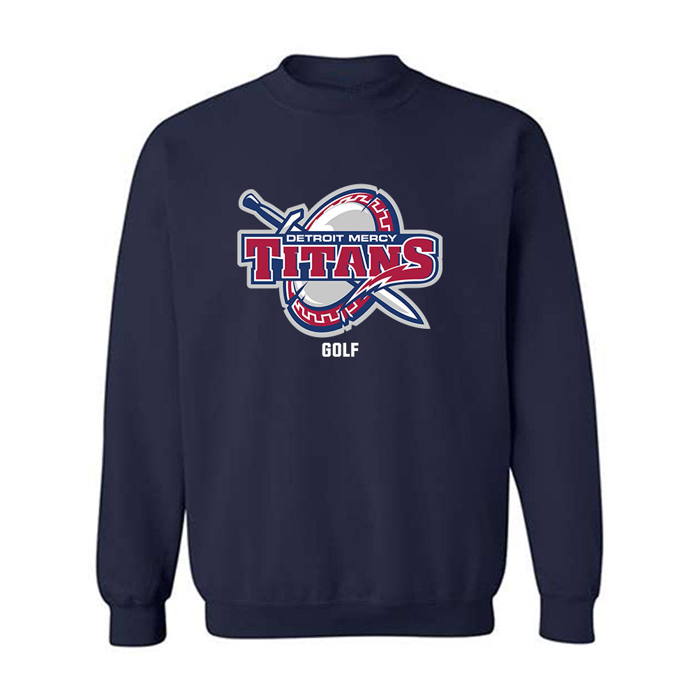 Detroit Mercy - NCAA Men's Golf : Peyton lawley Lawley - Classic Shersey Crewneck Sweatshirt-0