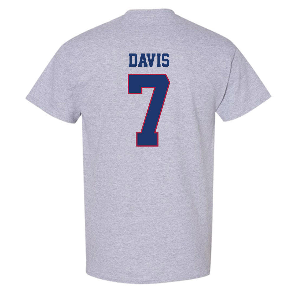 Detroit Mercy - NCAA Men's Lacrosse : Tristen Davis - Classic Shersey T-Shirt-1