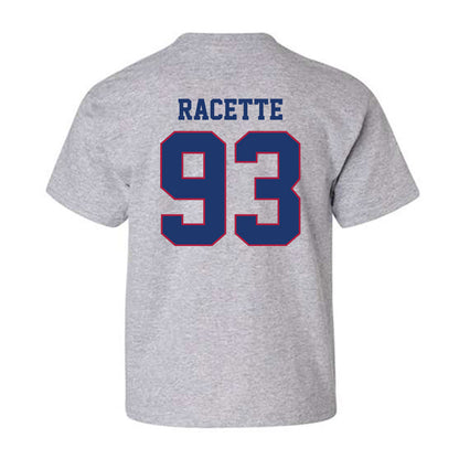 Detroit Mercy - NCAA Men's Lacrosse : Whales Racette - Classic Shersey Youth T-Shirt-1