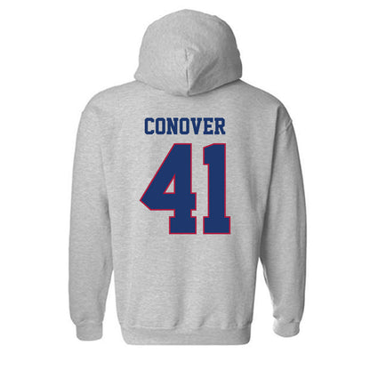 Detroit Mercy - NCAA Men's Lacrosse : Ethan Conover - Classic Shersey Hooded Sweatshirt-1