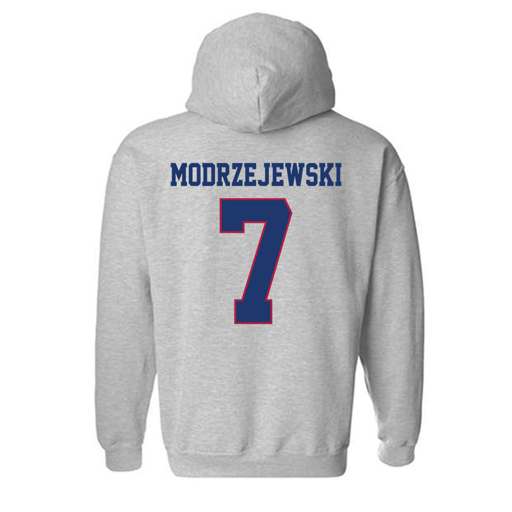 Detroit Mercy - NCAA Softball : Katie Modrzejewski - Classic Shersey Hooded Sweatshirt-1