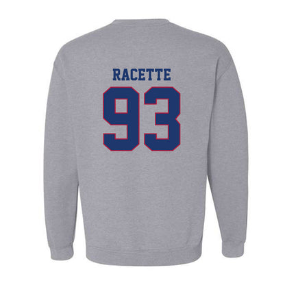 Detroit Mercy - NCAA Men's Lacrosse : Whales Racette - Classic Shersey Crewneck Sweatshirt-1